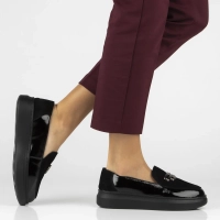 Leather shoes Filippo DP7216/25 BK black