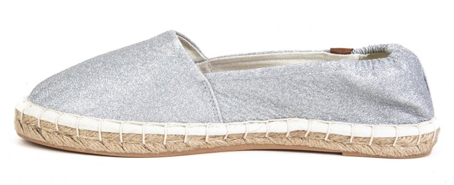 Espadryle Tamaris 1-24610-22 919 Silver glam