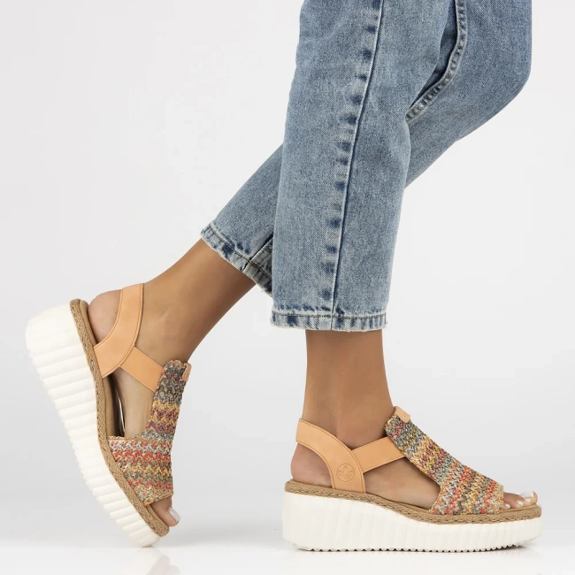 Sandals Rieker 69172-92 multicolor