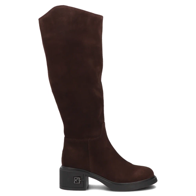 Leather boots Filippo DKZ8215/26 BR brown