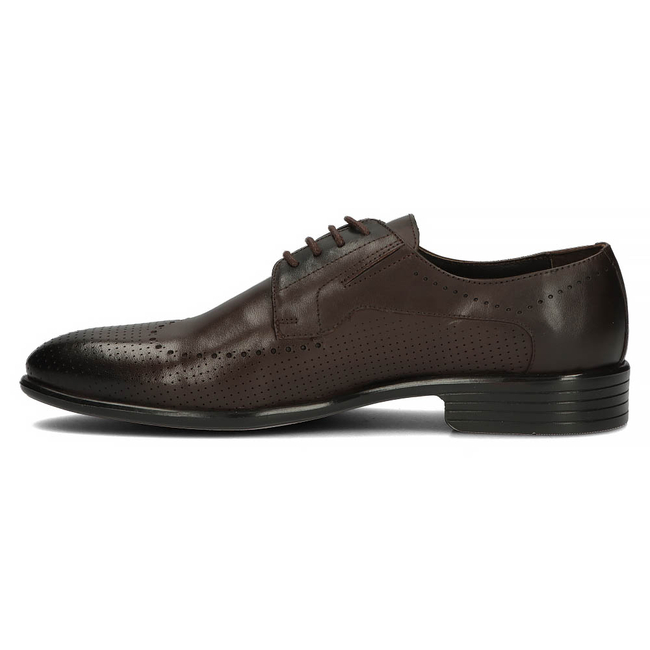 Leather shoes Filippo 3610 brown CEVIZ