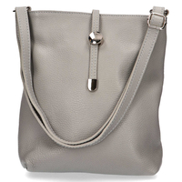 Filippo leather handbag 211209 Grey