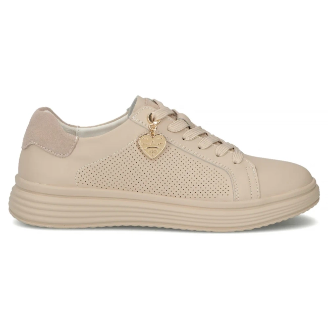 Leather shoes Filippo DP6860/26 BE beige