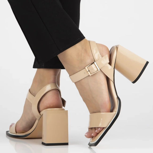 Leather sandals Filippo DS4445/23 BE beige