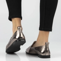 Leather shoes Filippo DP7739/26 GN gun metal