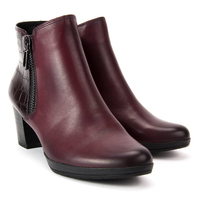 Ankle boots MARCO TOZZI 2/2-25388/39 BORDEAUX