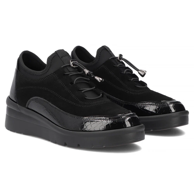 Leather shoes Filippo DP8106/26 BK black