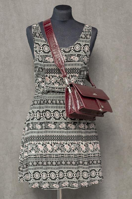 Torebka Filippo TD0036/20 BU Burgundy