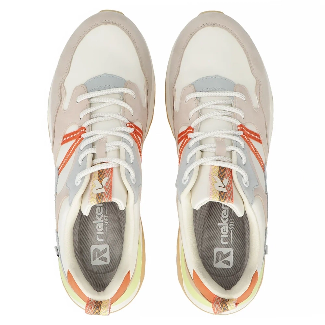 Sneakers Rieker M6608-80 beige