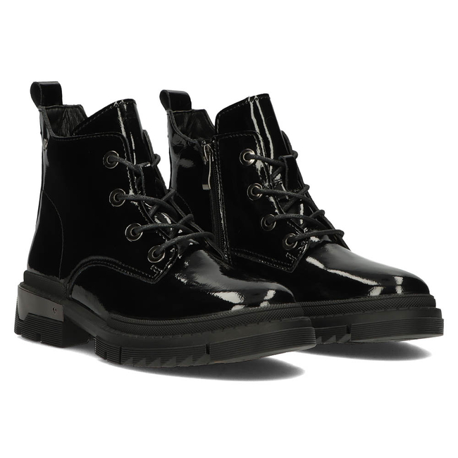 Leather ankle boots Filippo DBT4173/22 BK black