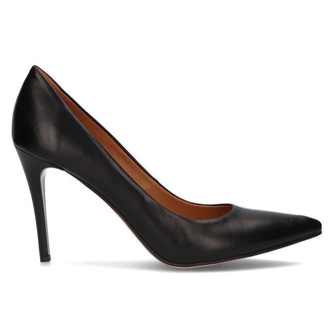 Leather pumps Filippo 956 black