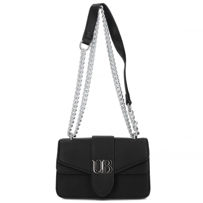 Black shoulder bag luxe