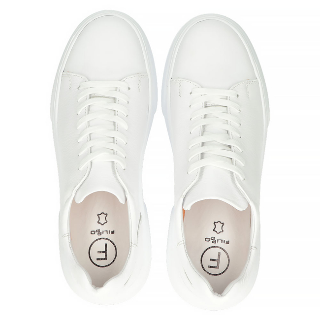 Leather Sneakers Filippo MSP2116/21 WH white