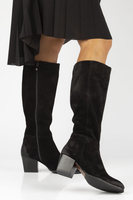 Filippo Boots 70109 black velor