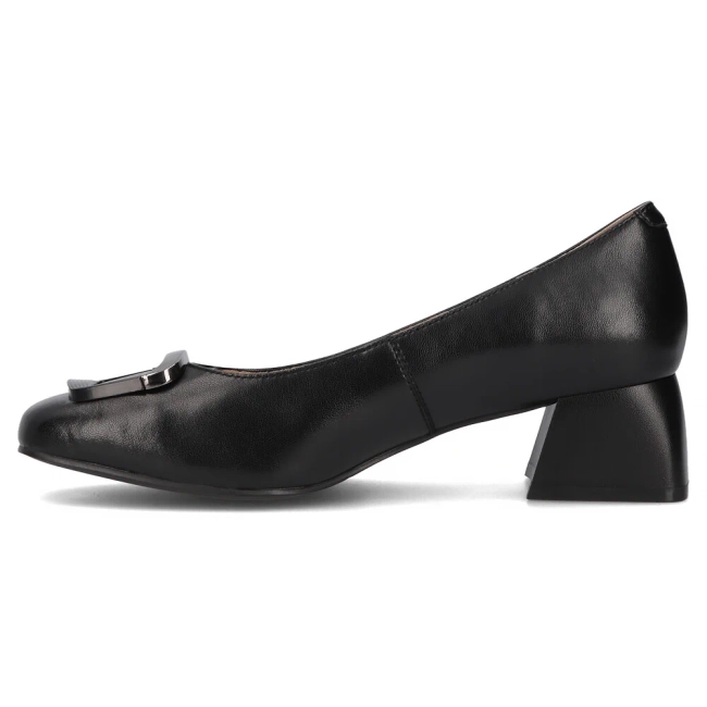 Leather shoes Filippo DP6946/25 BK black