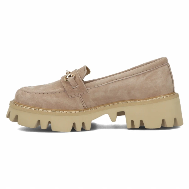 Leather shoes Filippo DP6089/24 BE beige