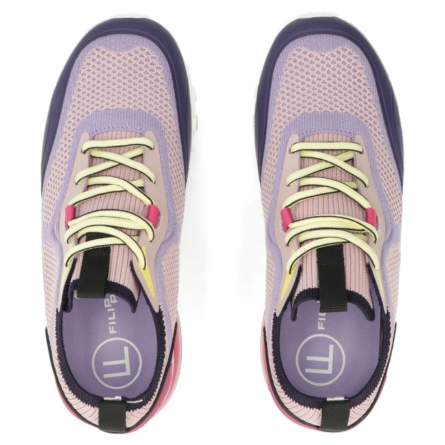 Sneakersy Filippo DP7843/26 PI różowe