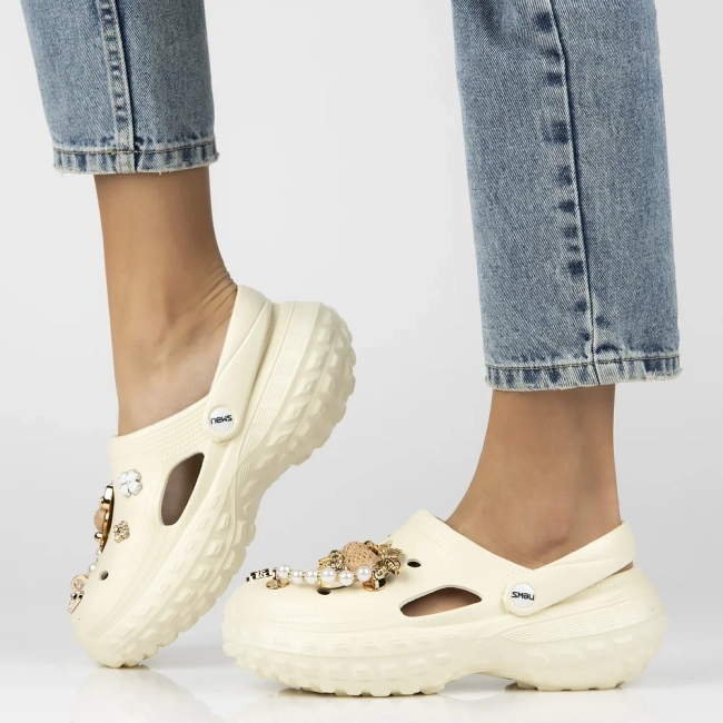 Slippers News 25SD11-8911 beige