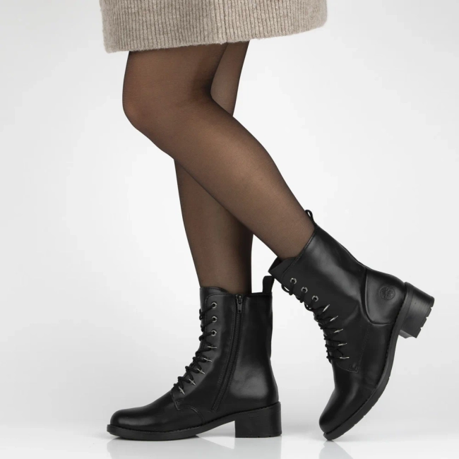 Botki Rieker 75430-00 czarne
