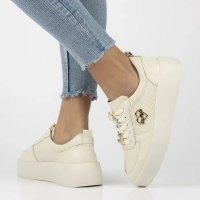 Leather shoes Filippo DP6784/25 BE beige