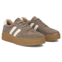 Leather sneakers Filippo DP6776/26 TP Taupe