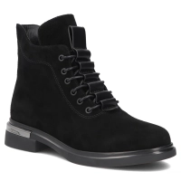 Leather ankle boots Filippo DBT8196/26 BK black