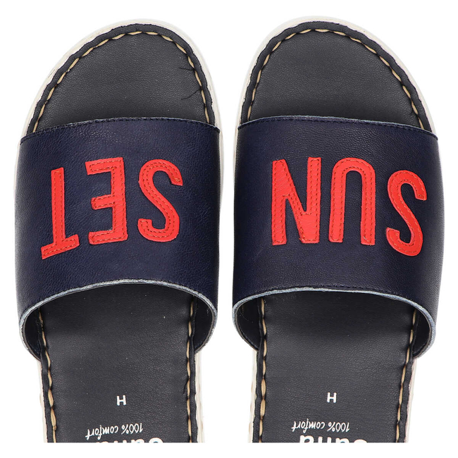 Slippers Jana 8-27120-22 805 Navy