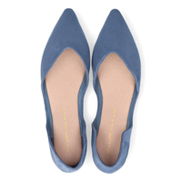 Baleriny ND153-16 niebieskie