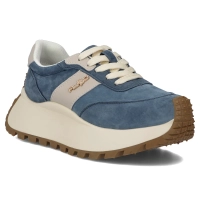 Leather sneakers Filippo DP6785/25 BL blue