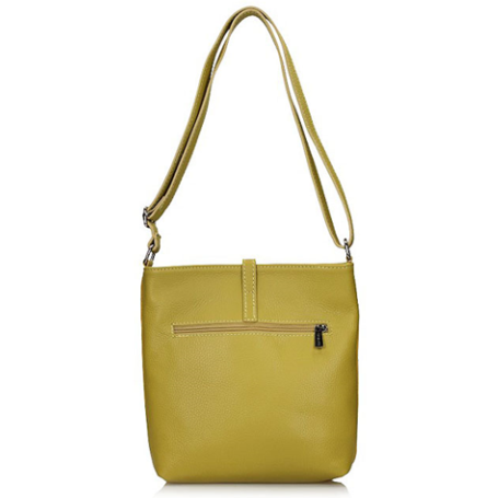 Torebka Toscanio Listonoszka Zamszowa A88 pistacjowa