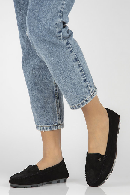 Leather loafers Filippo DP2037/21 BK black