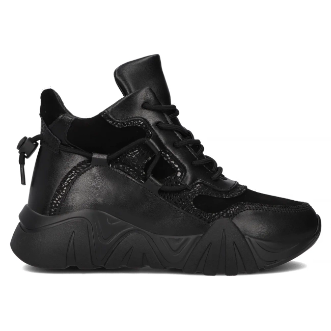 Leather ankle boots Filippo DBT6367/24 BK black