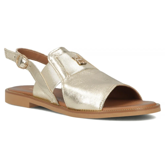 Leather sandals Filippo 40385 gold