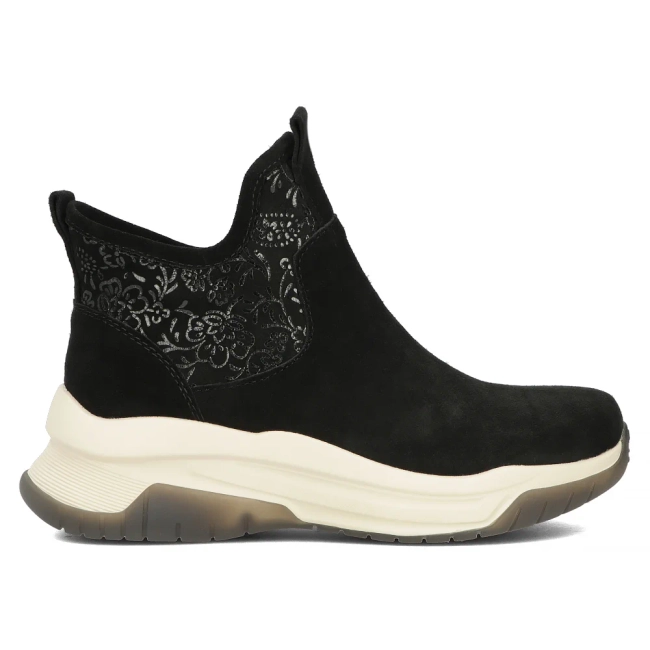 Leather ankle boots Filippo DBT6446/24 BK black