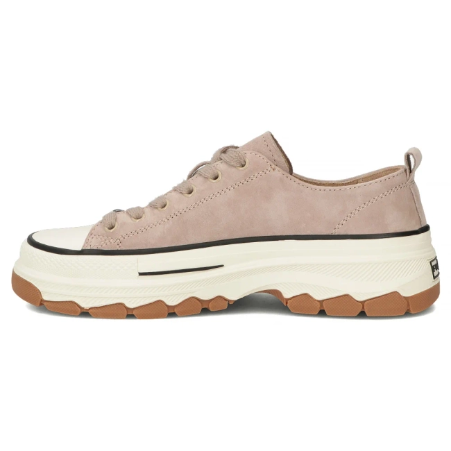 Leather sneakers Filippo DP7501/26 BE Beige