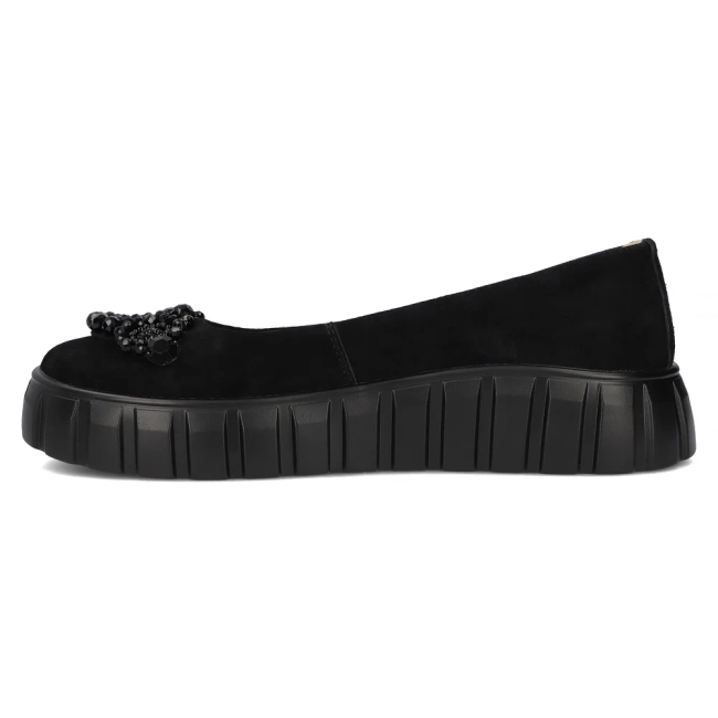 Leather shoes Filippo DP6194/24 BK black