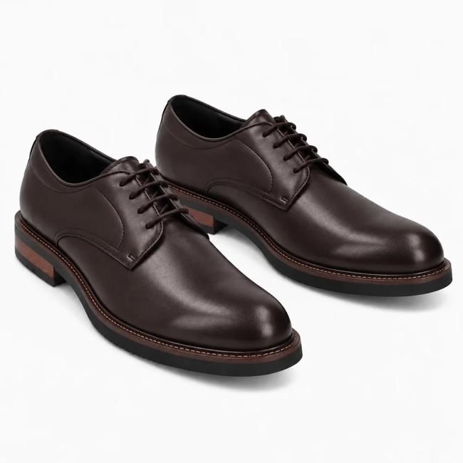 Leather shoes Filippo MP8009/26 D BR brown