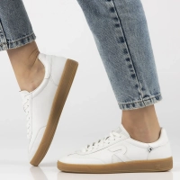 Leather sneakers Rieker W2200-80 white