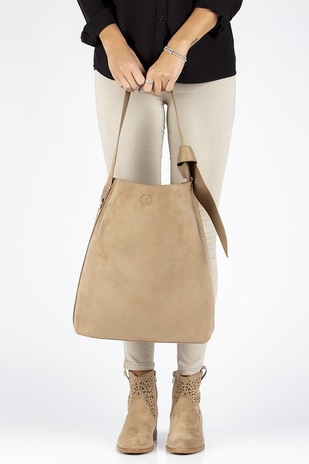 Torebka Filippo Hobo TD0140/22 TP taupe dwustronna