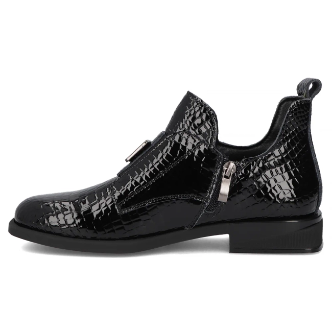 Leather ankle boots Filippo DBT6493/25 BK black