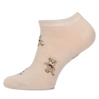 Women's Socks BL4011-7 beige teddy