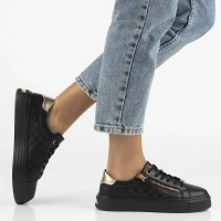 Leather shoes Filippo DP7493/25 BK black