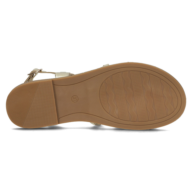 Leather Sandals Filippo LH-310 gold