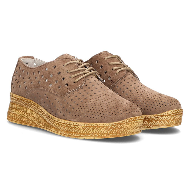 Leather shoes Filippo DP2162/21 SD brown