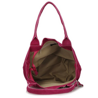 Torebka Toscanio Shopper Zamszowa 1101 fuksja