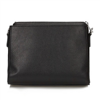 Handbag Toscanio Leather Messenger Bag A179 black