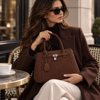 Brown handbag Savannah