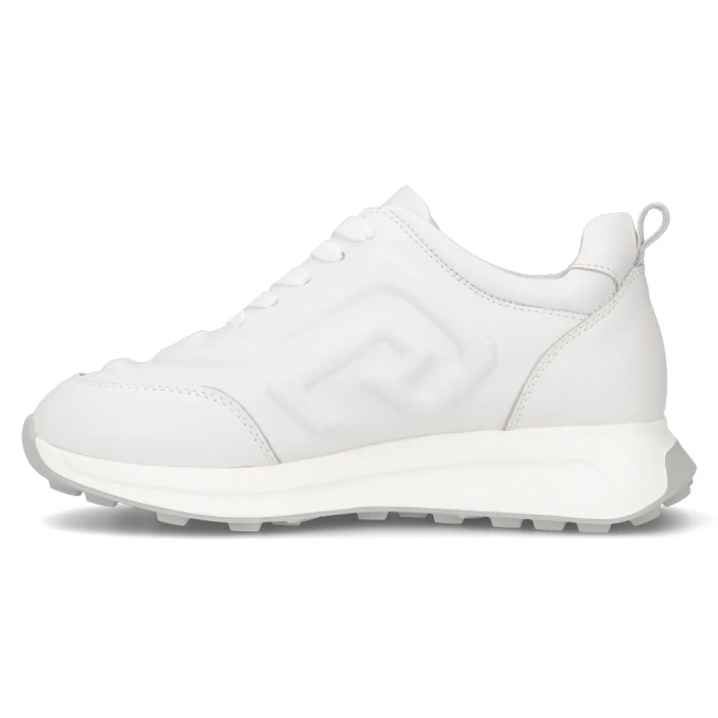 Leather sneakers Filippo DP6859/25 WH white