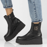 Suede ankle boots Filippo 60390 black