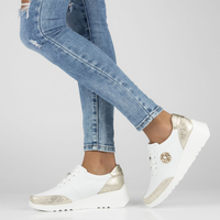 Leather Sneakers Filippo DP4591/23 WH white